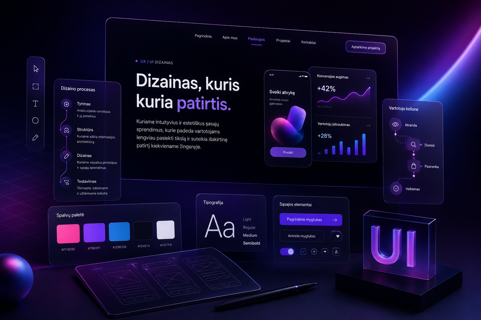 UX/UI service preview